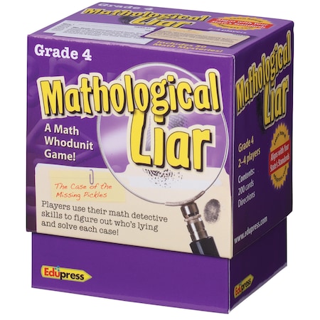 Edupress Mathological Liar, Grade 4 TCR63397